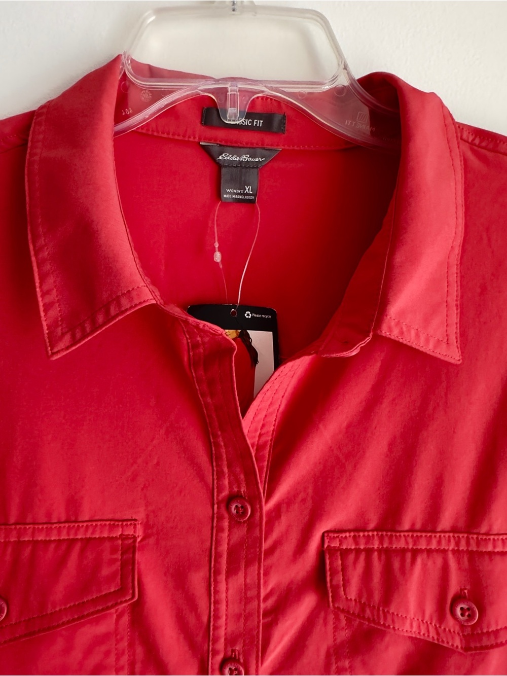 NWT Eddie Bauer Departure Shirt Size XL - Picture 2 of 7